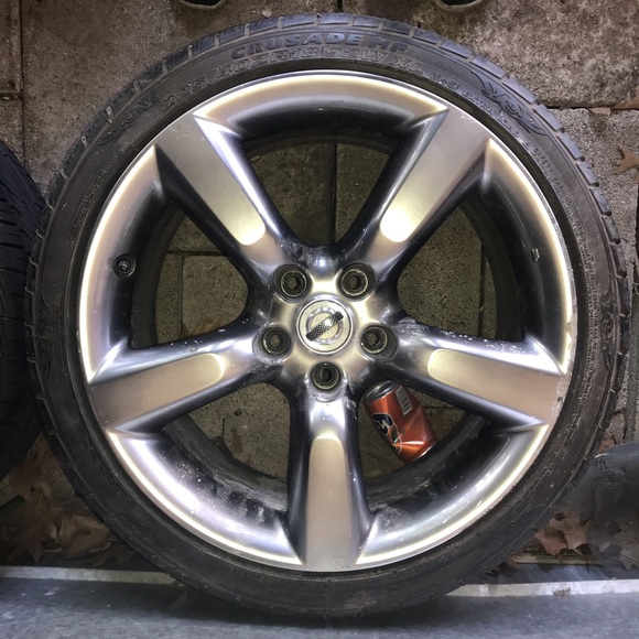 NISSAN 350 STOCK RIMS - Picture 2 of 4